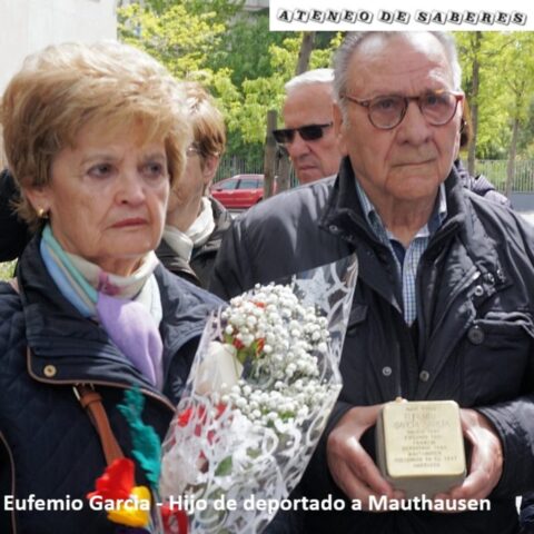 Eufemio García – Hijo de deportado a Mauthausen