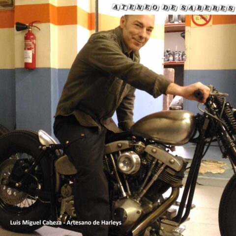Luis Miguel Cabeza – Artesano de Harleys