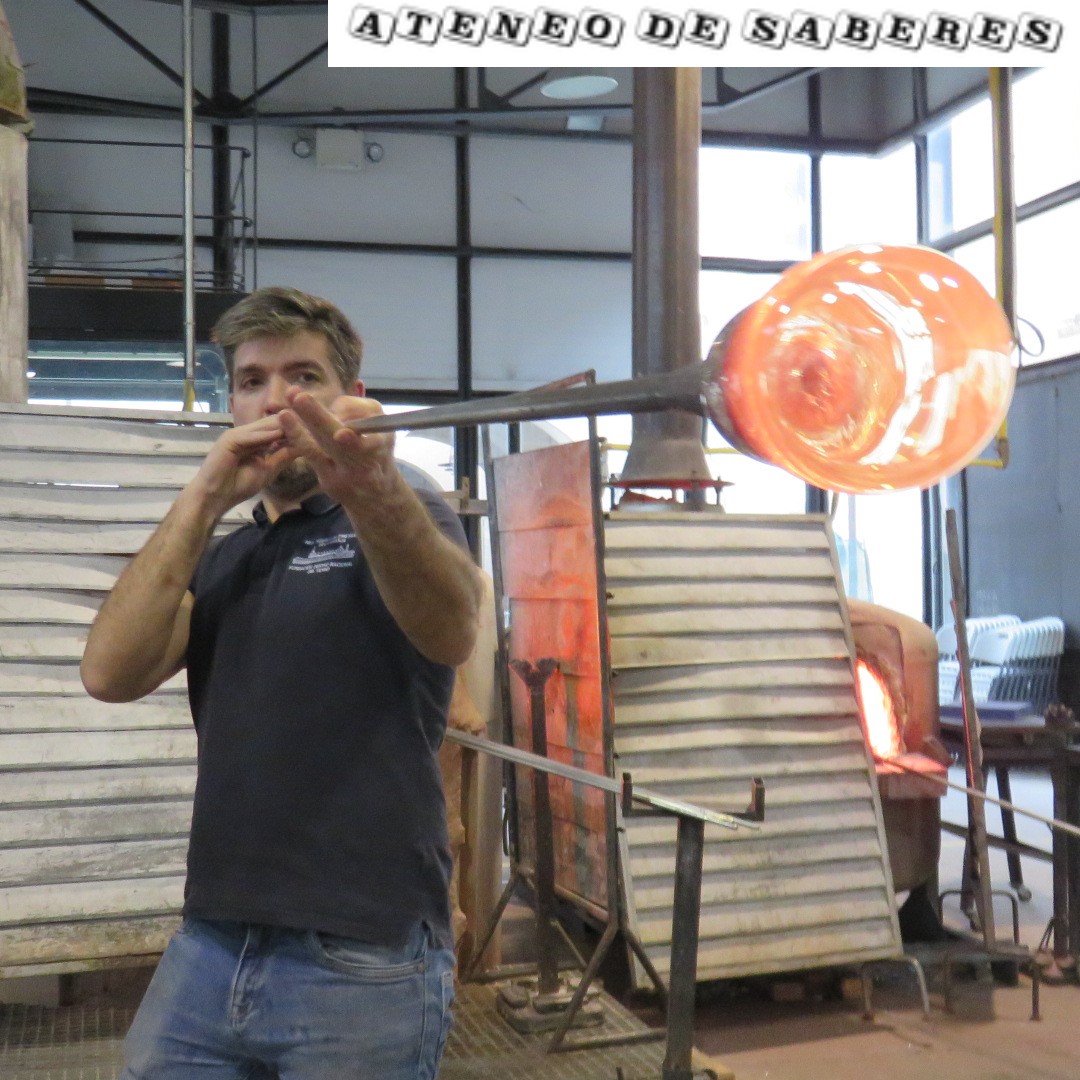 Diego Rodríguez - Maestro Soplador de Vidrio (videopódcast) (Real Fábrica de Cristales de la Granja)