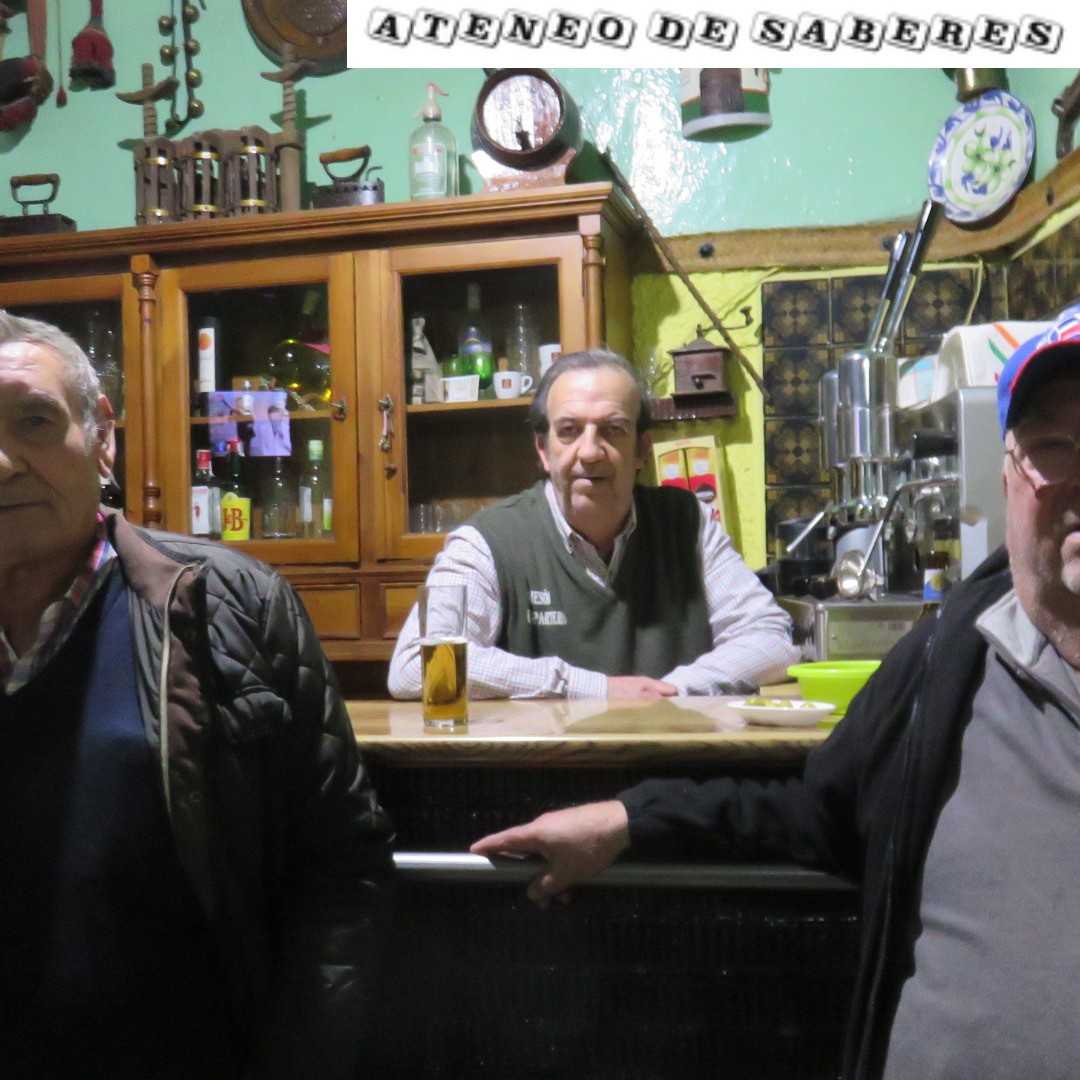 Parroquianos - Conversación de taberna (Valencia del Ventoso)